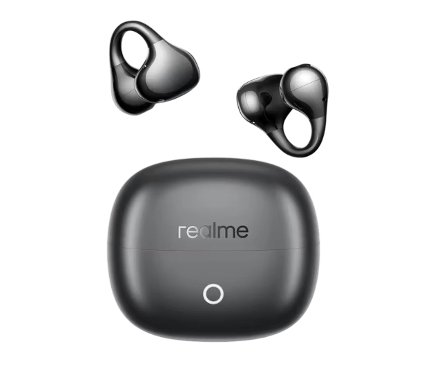 realme Buds Clip Titanium Black - 1455909 - zdjęcie